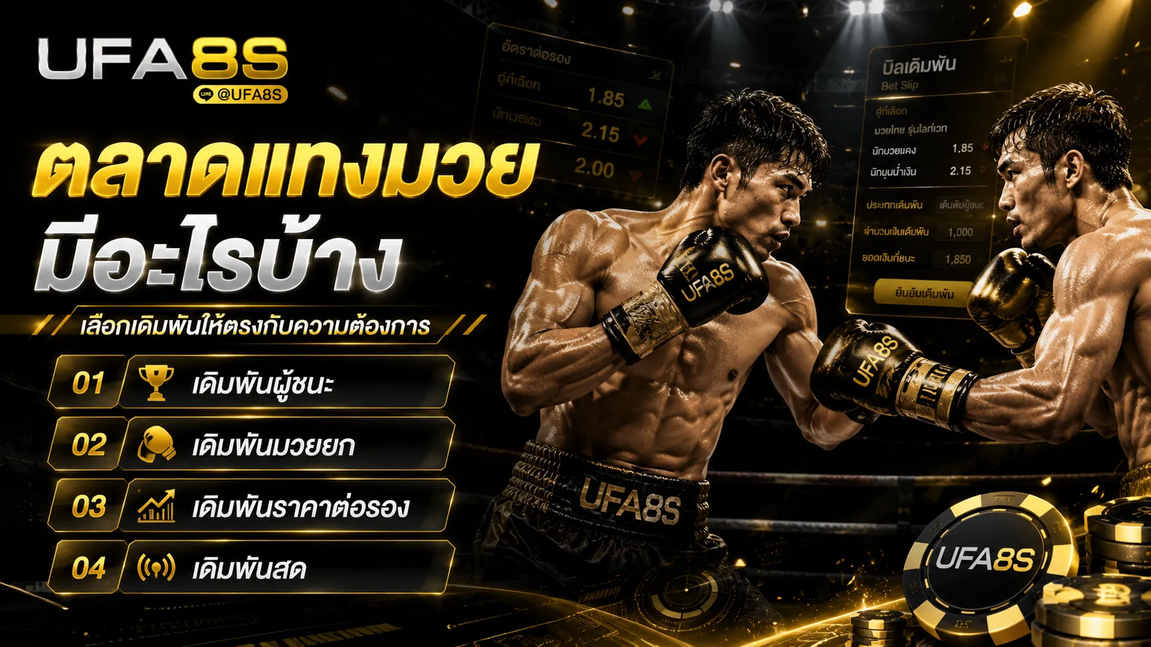 วิธีแทงมวยออนไลน์