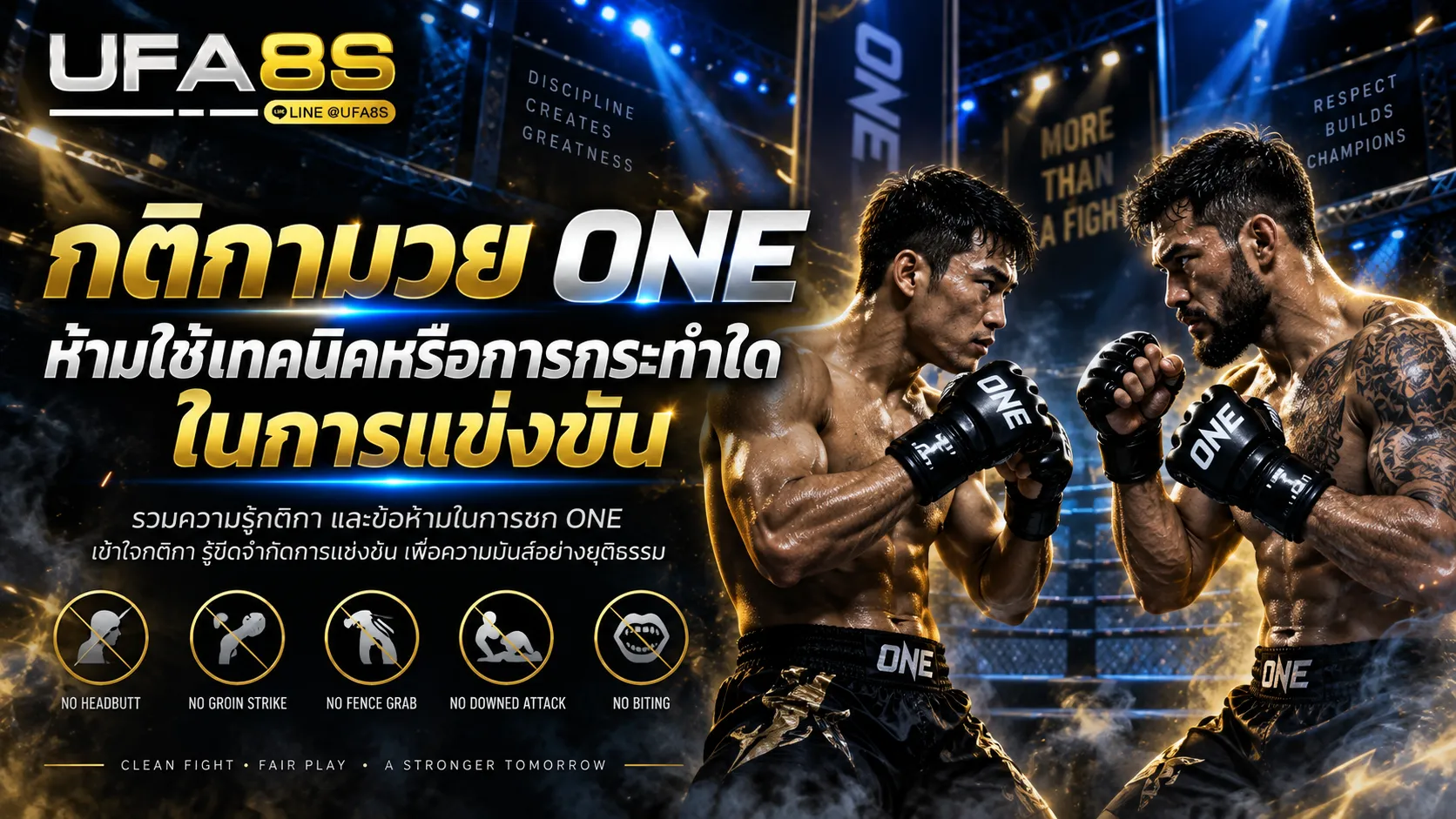 กติกามวย ONE Championship